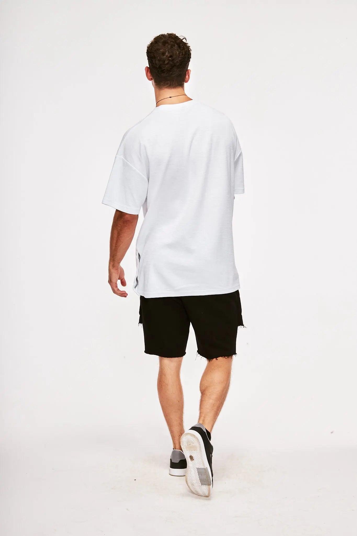 Men's Oversized White T-Shirt THIMOON®