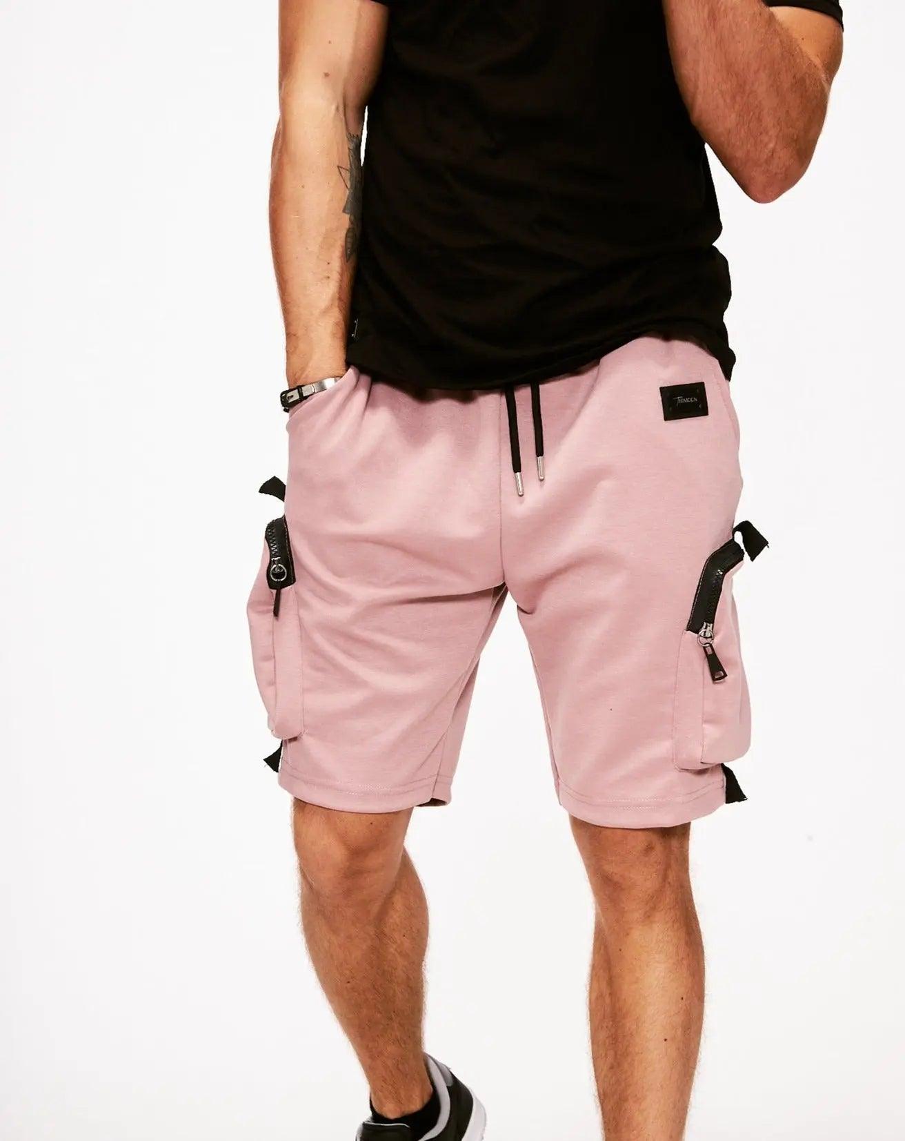 Men's Pink Jersey Shorts THIMOON®