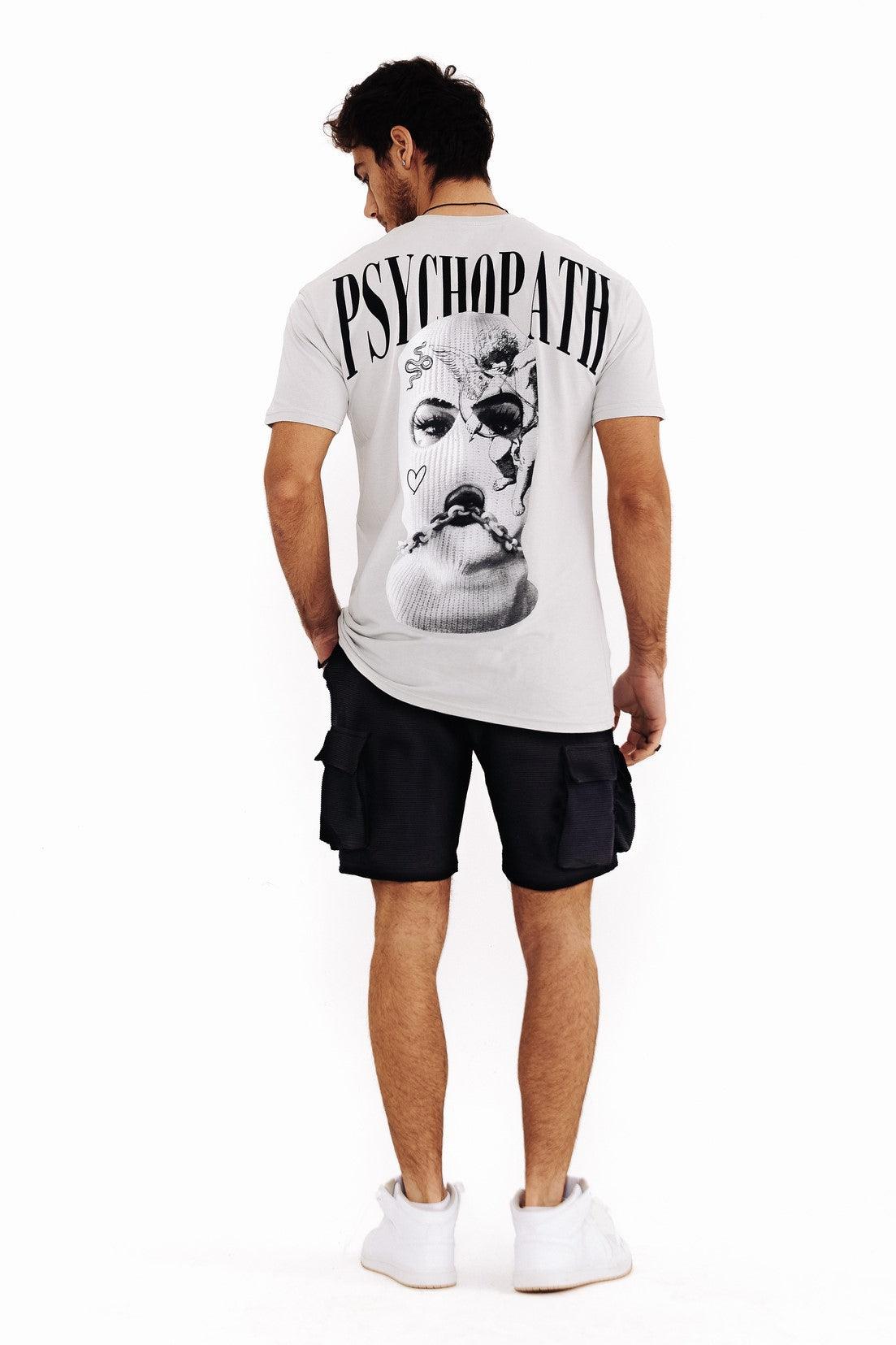Men's Regular Fit Printed Cream T-Shirt THIMOON
