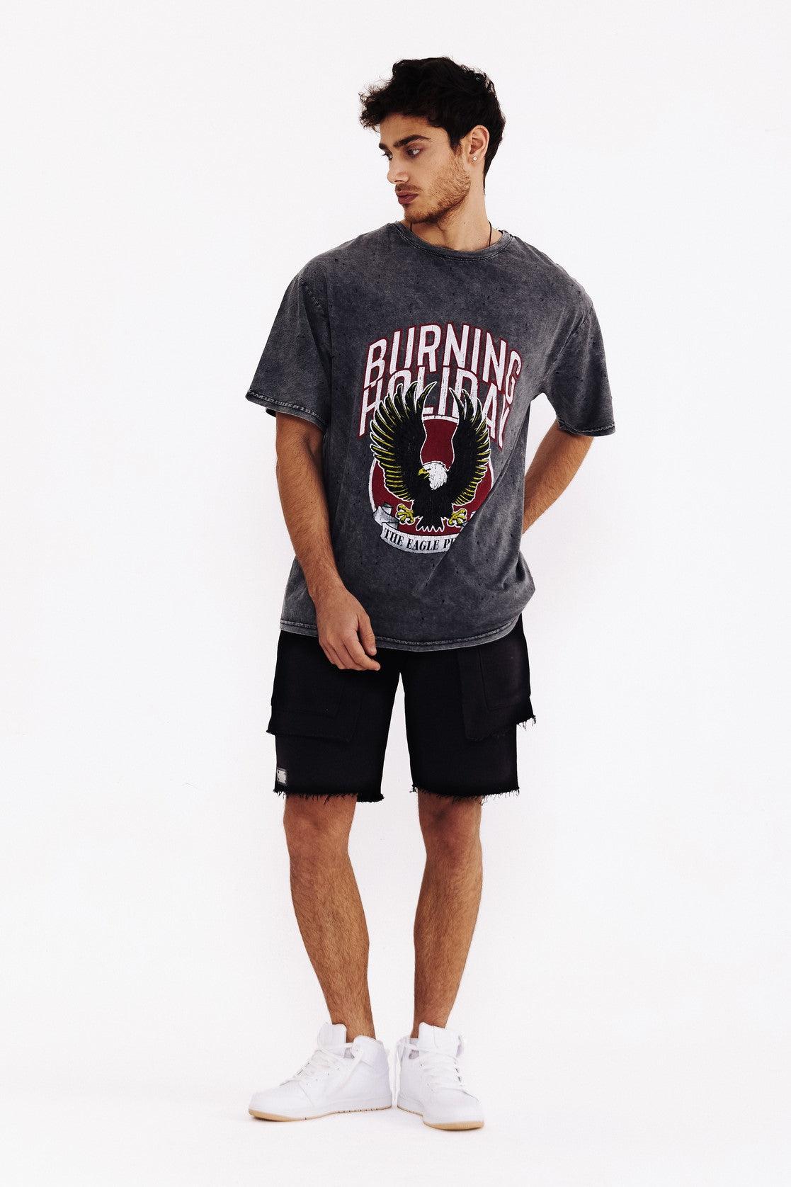 One Size Printed Oversize T-Shirt THIMOON